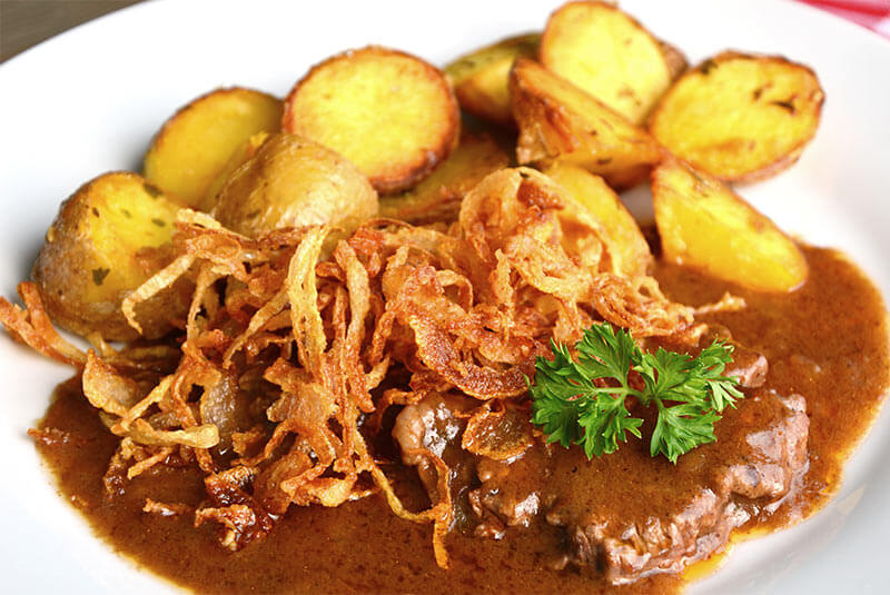 Zwiebelrostbraten