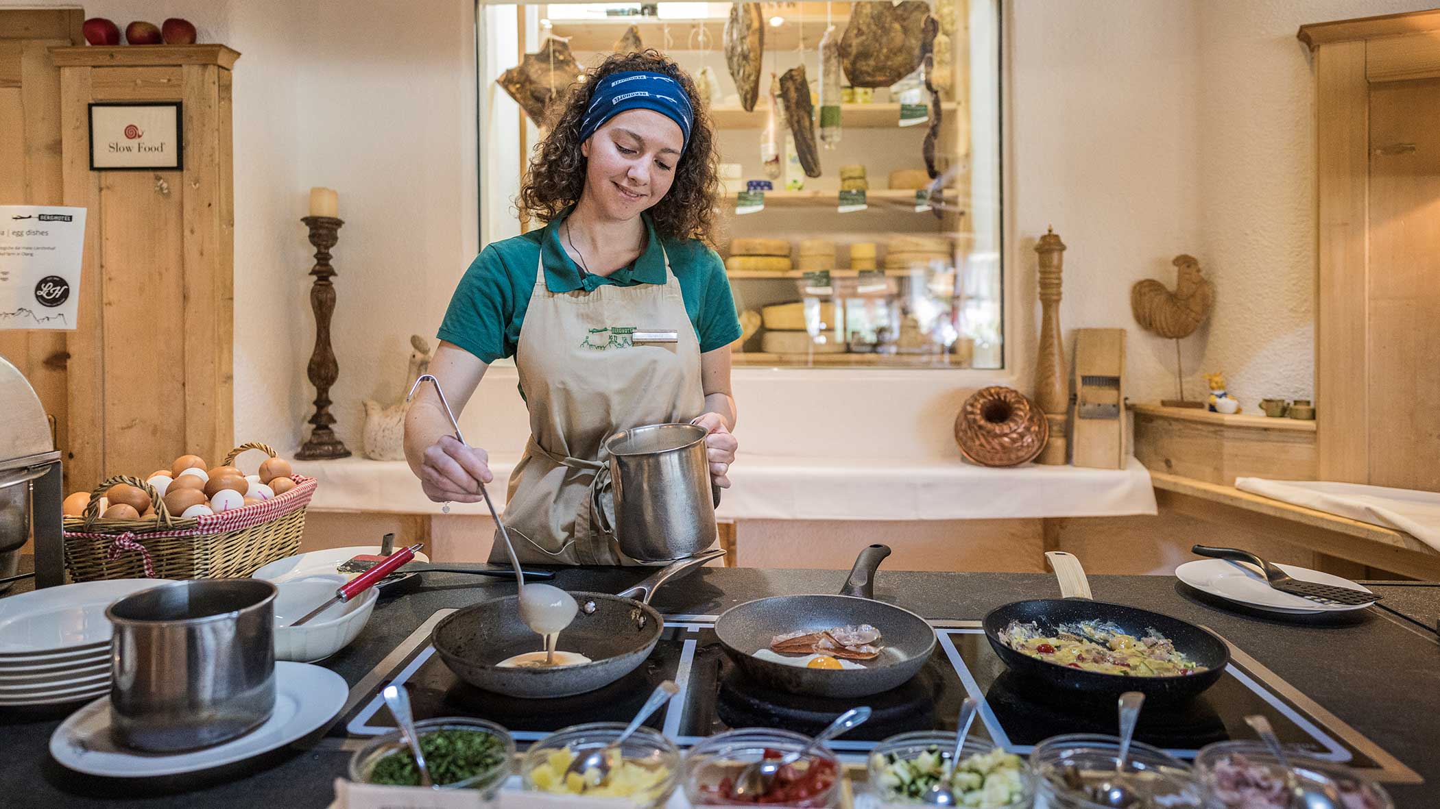 Frühstück: Eierstation