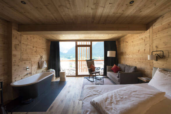 Zirbenchalet romantisch