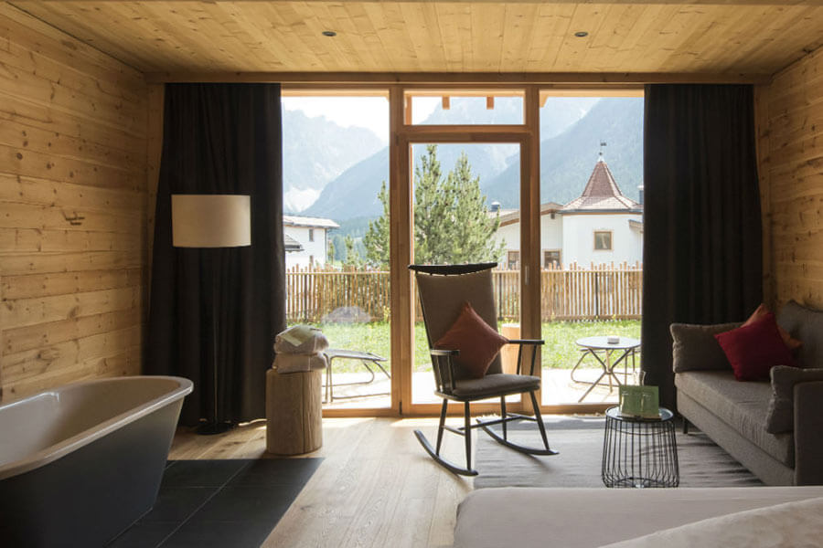 Zirbenchalet romantisch