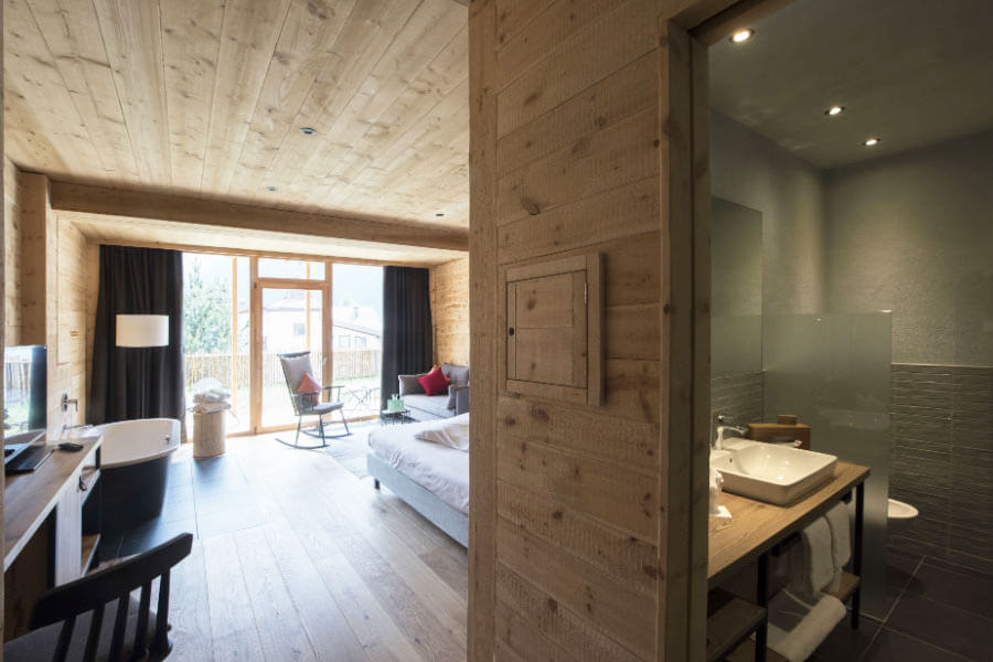 Zirbenchalet romantisch