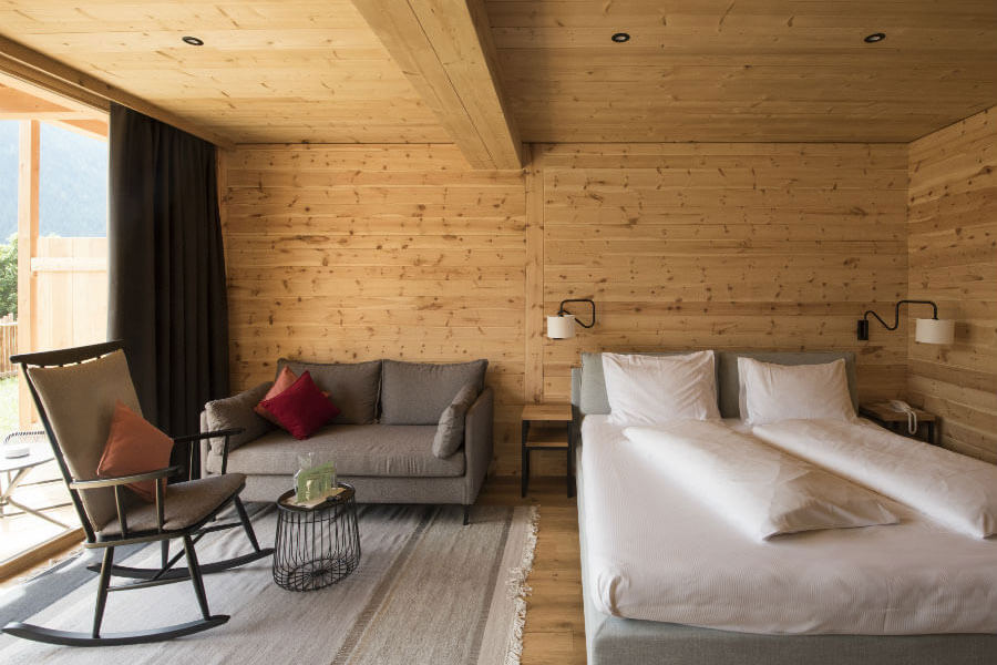 Zirbenchalet romantisch