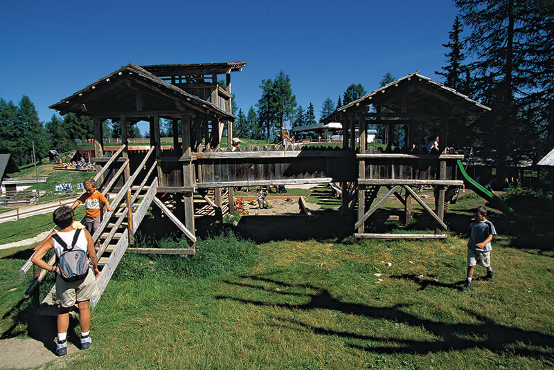 The family route at the Croda Rossa