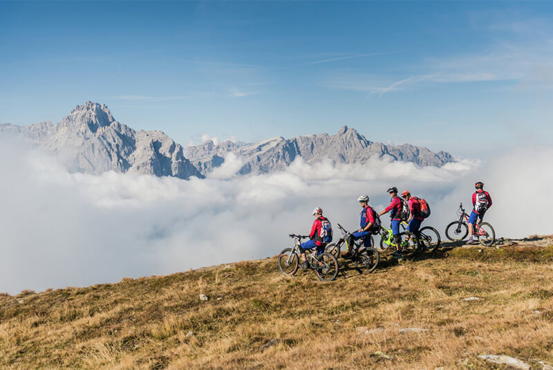 Dolomiti in mountain bike