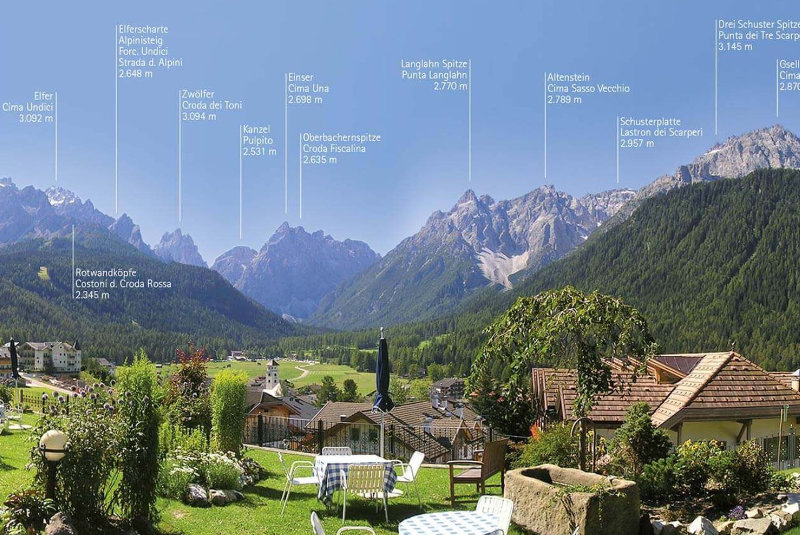 The natural sun dial of Sesto