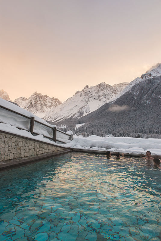 Hotel with swimming pool