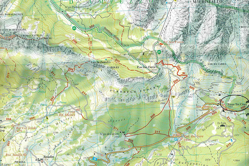 Sentiero attrezzato Ivano Dibona