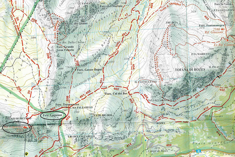Sentiero dei Kaiserjäger – Piccolo Lagazuoi
