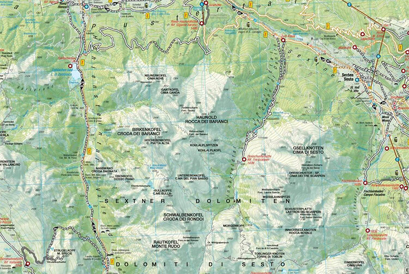 Map: MTB tour to Prato Piazza and Monte Specie