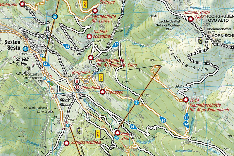 Karte: Mountainbike-Tour zur Klammbachalm