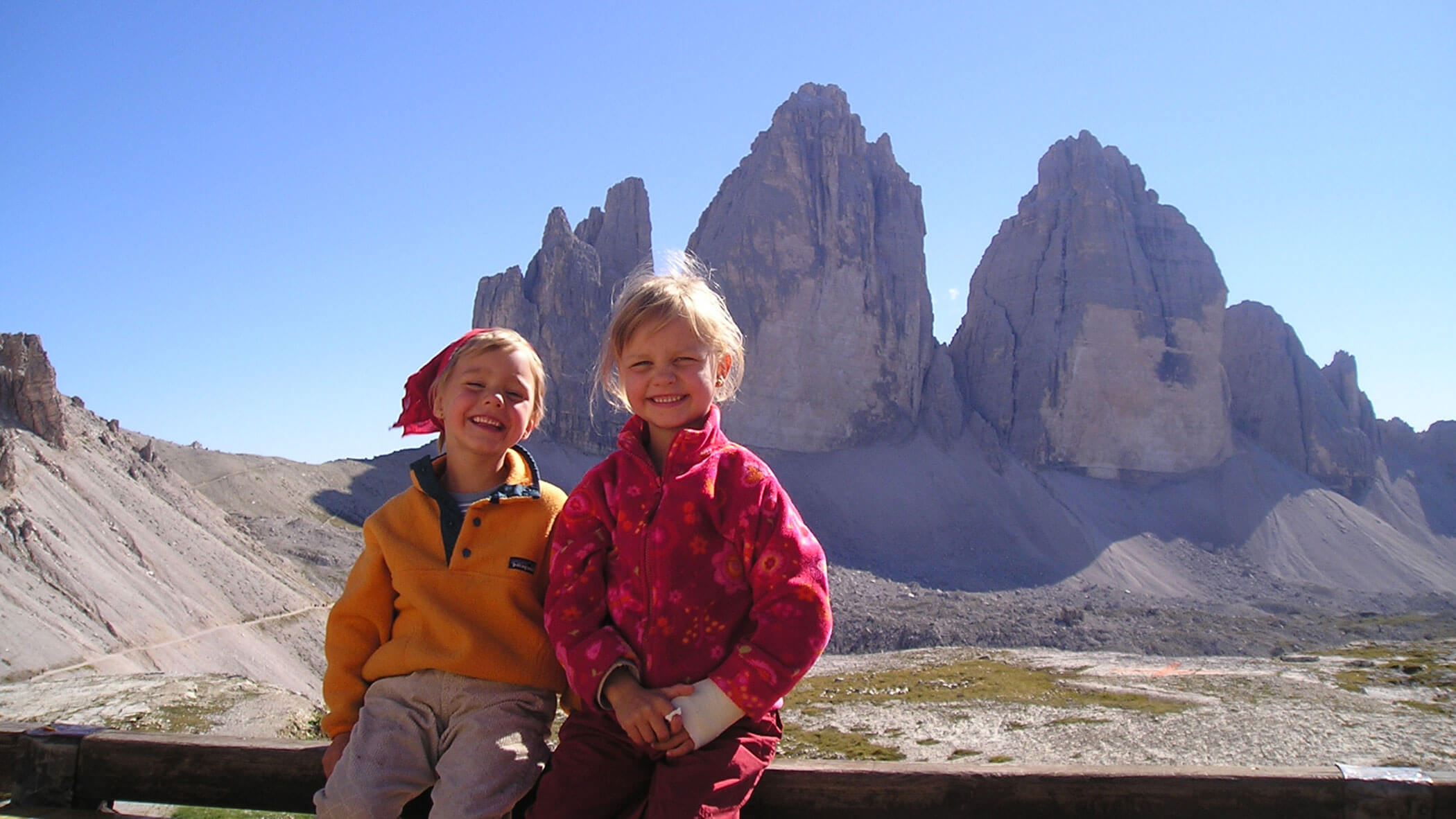 Wandern mit der Familie bei den Drei Zinnen