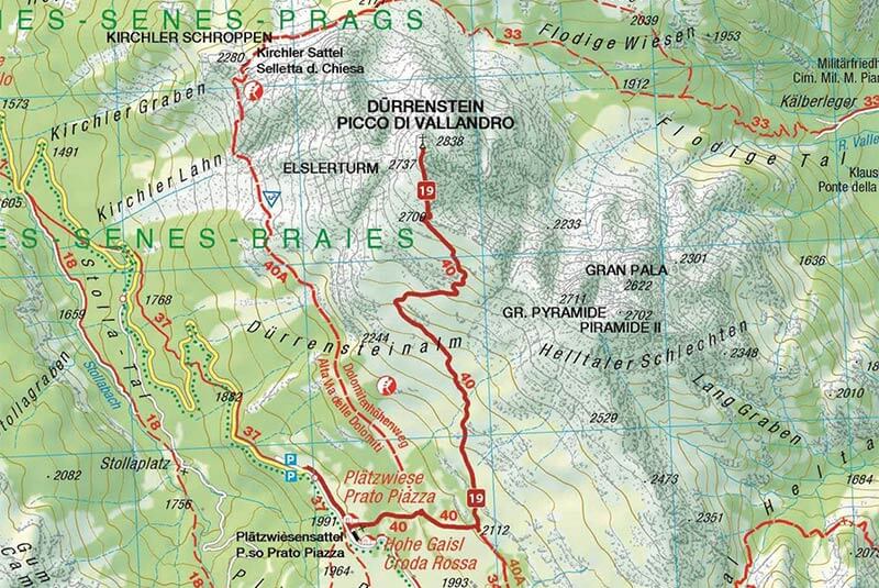 Karte: Wanderung auf den Dürrenstein