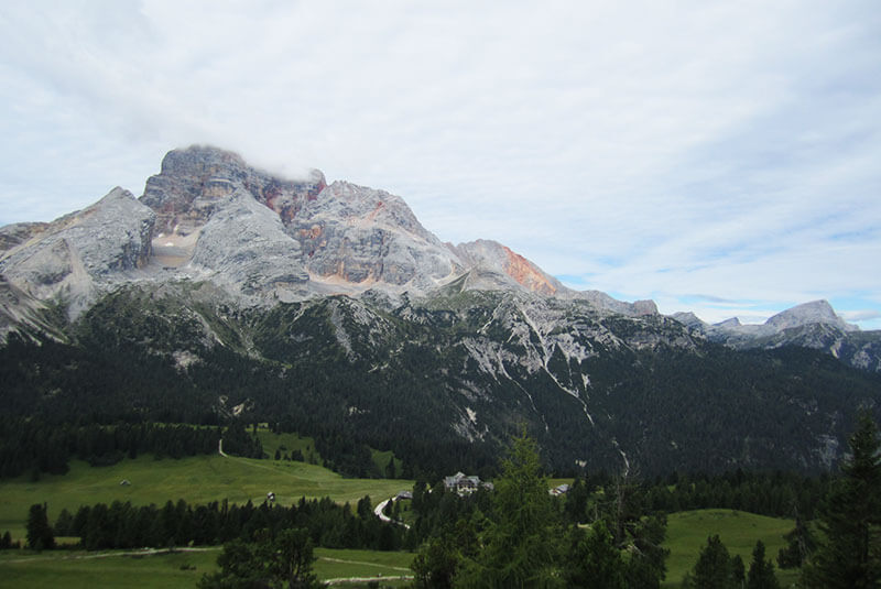 Malga dei Cavalli in the Dolomites