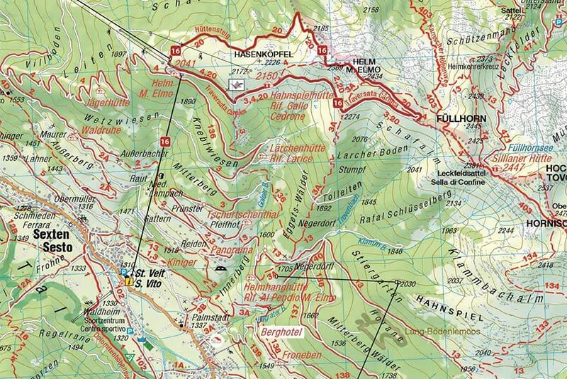 Cartina: La via dei bracconieri