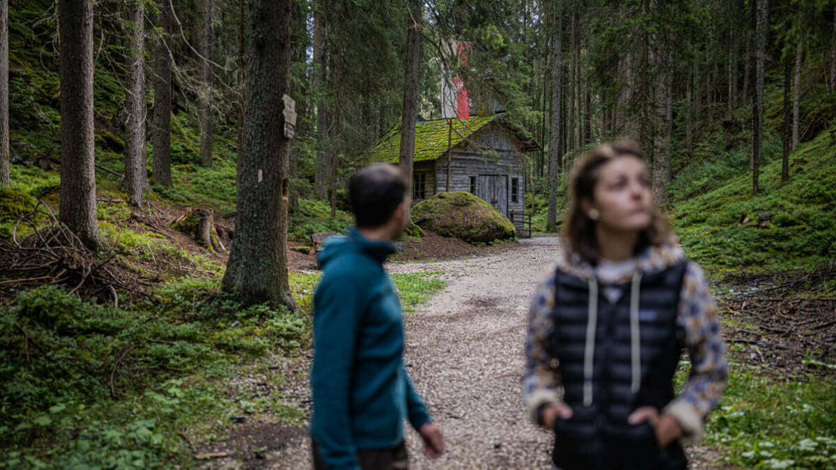 Spaziergang zur Waldkapelle