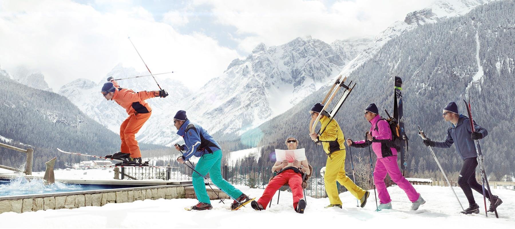 Swimming - hiking - snow shoe hiking - relax - tobogganing - alpine skiing - cross country skiing