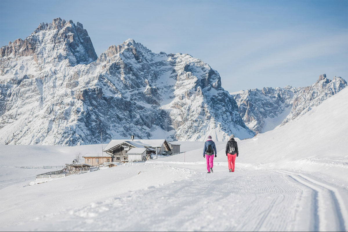 Escursione invernale alle malghe di Sesto 1,2 o 3 malghe possibili