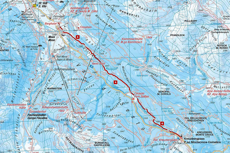 Escursione invernale al Passo Monte Croce Comelico