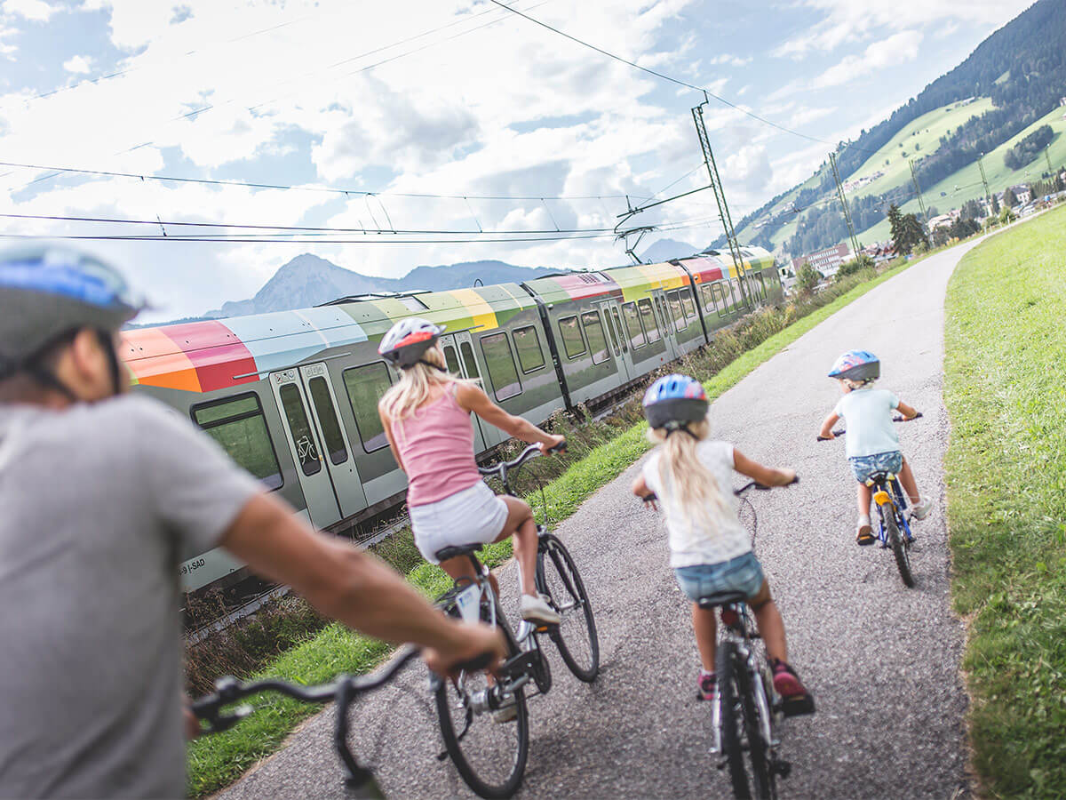Cycling trail San Candido – Versciaco Punka - Lienz – and back by train