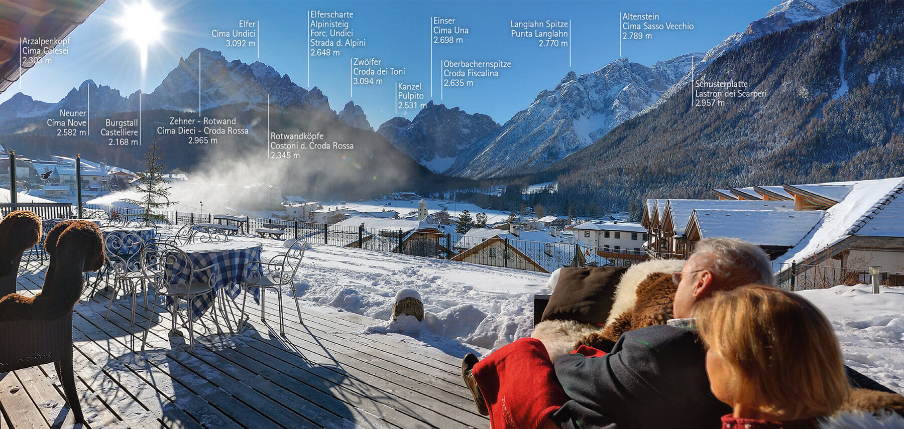 9 - 10 - 11 - 12 -1, la meridiana più grande del mondo! Almeno per 5 ore…