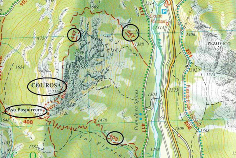 Via Ferrata Ettore Bovero – Col Rosà