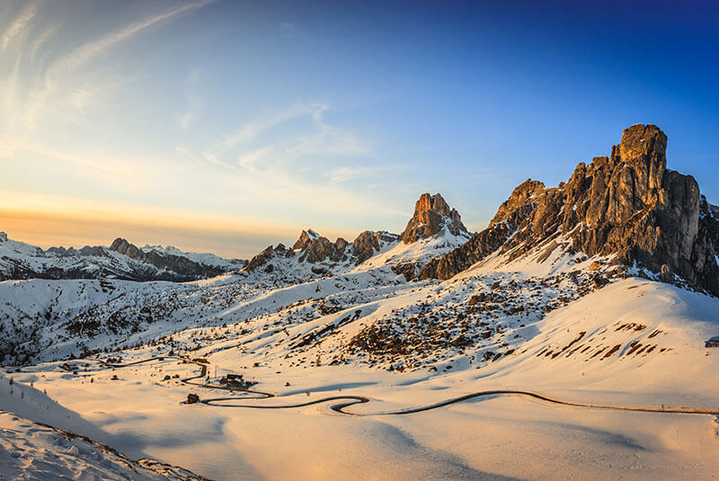 Around Croda da Lago