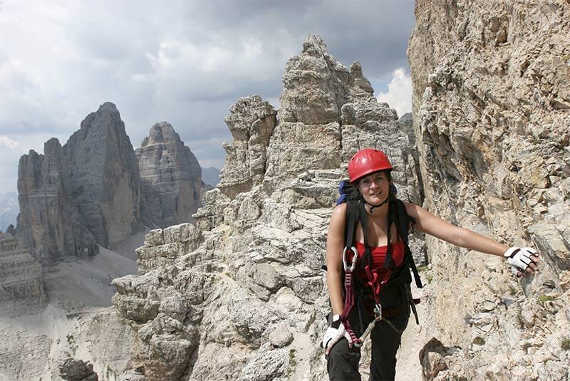 Klettersteig Bonacossasteig