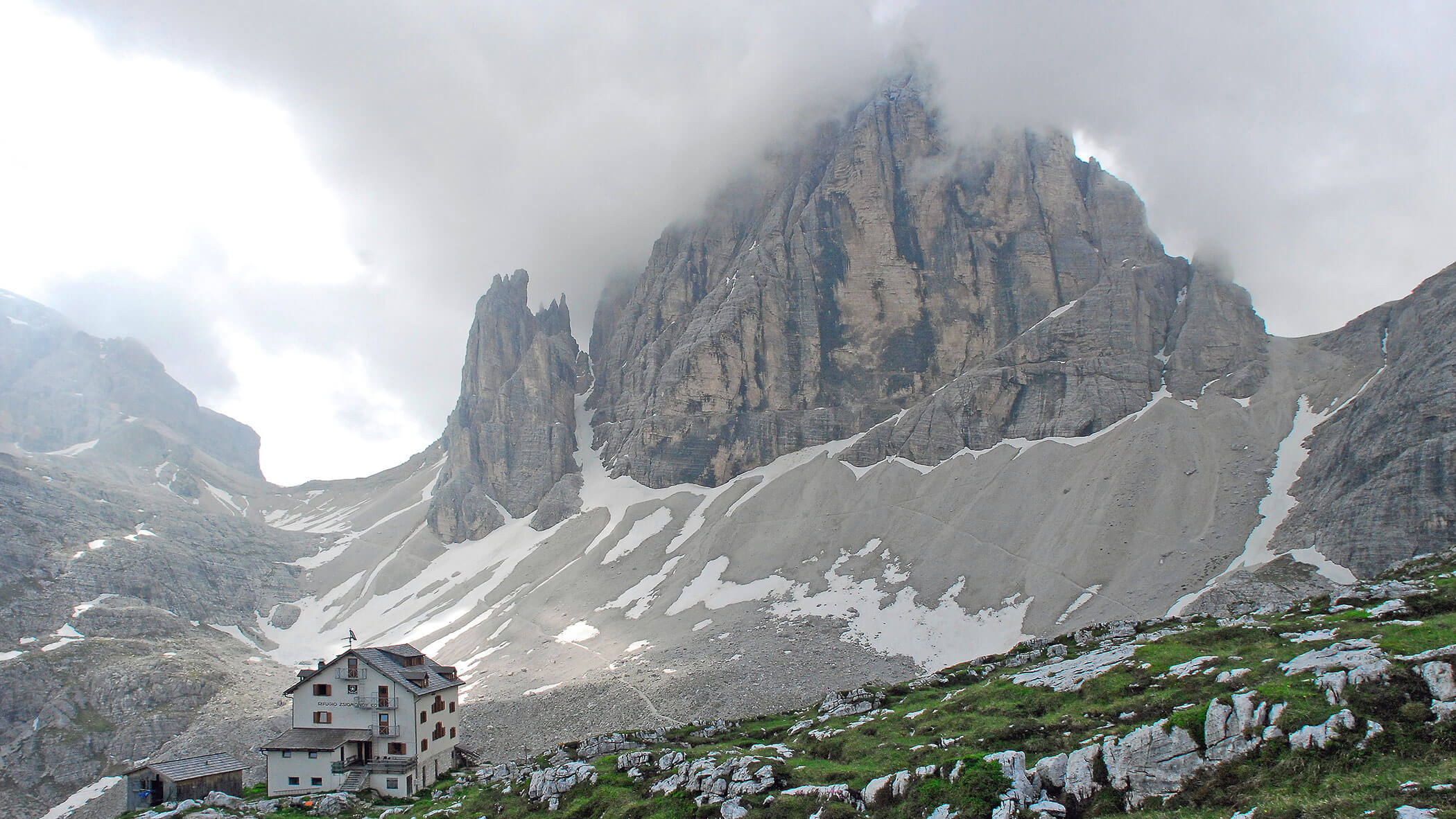 Zwölferkofel in den Sextner Dolomiten