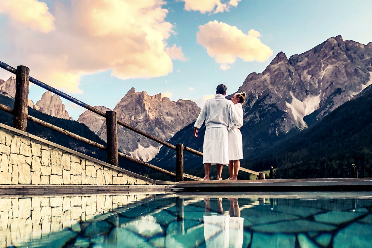 Relaxen nach Aktivitäten im Hotel