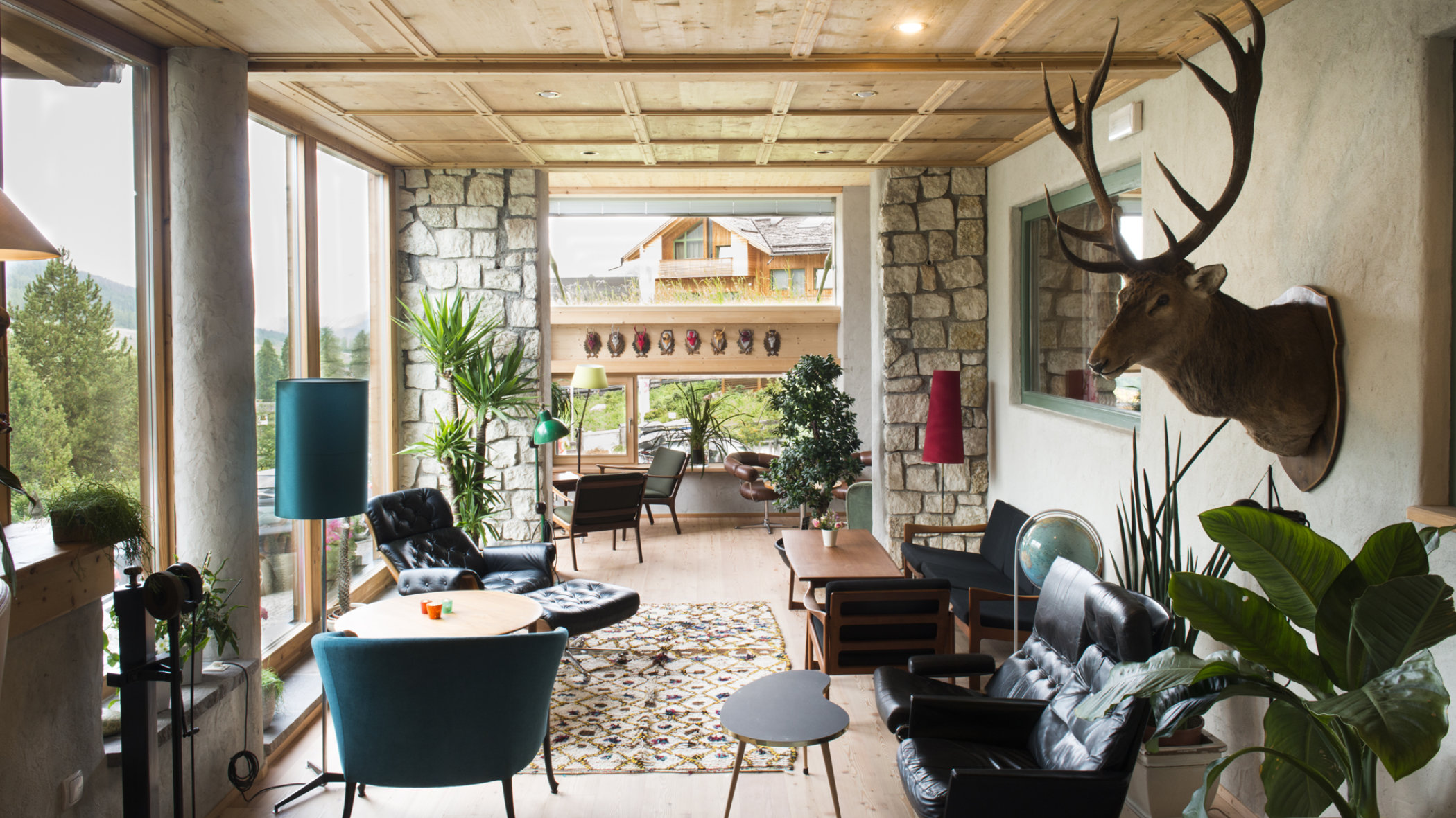 The Berliner room in the Berghotel