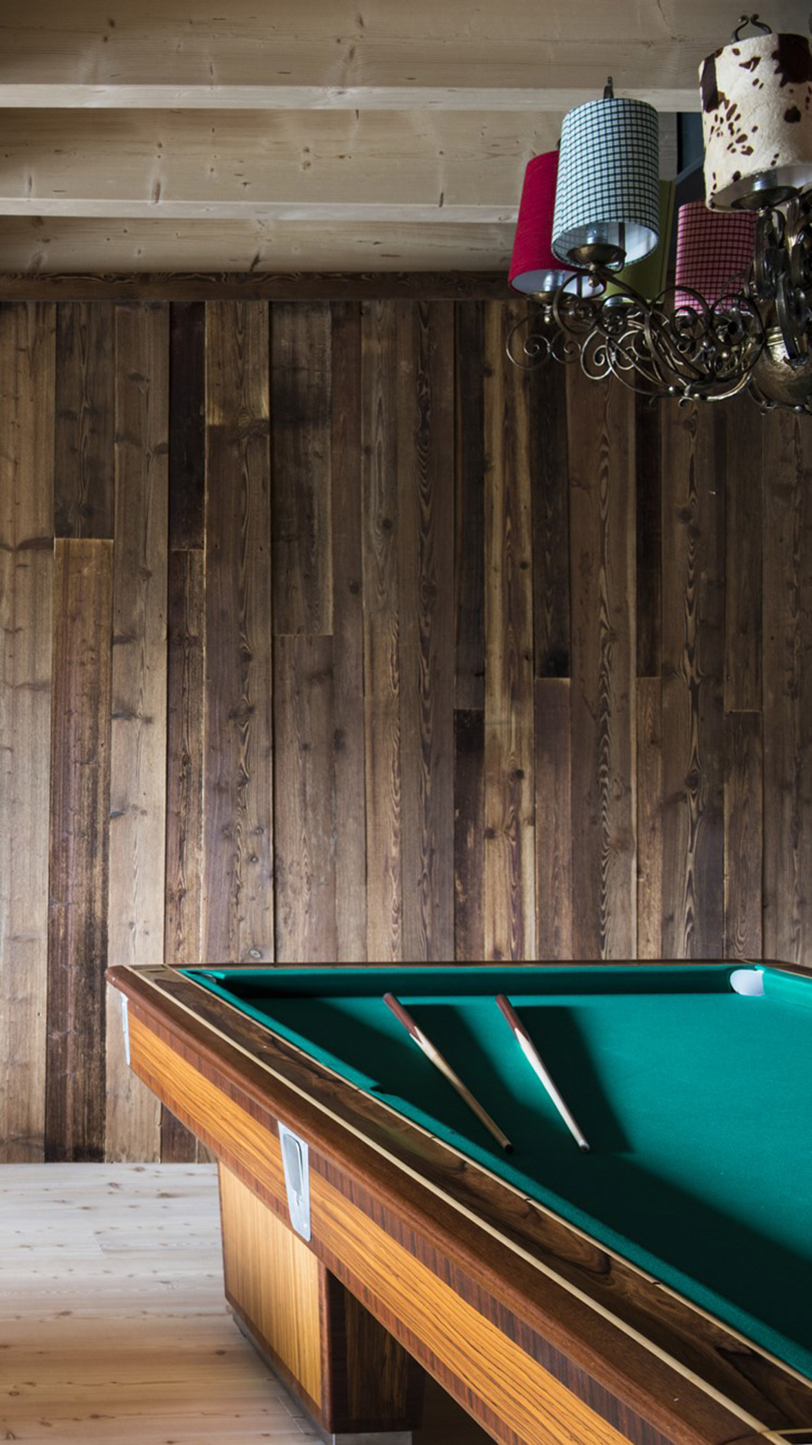 Billiards room in the Berghotel