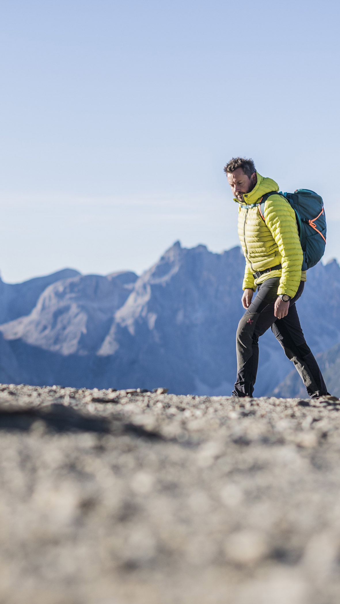Hiking at the Mount Elmo