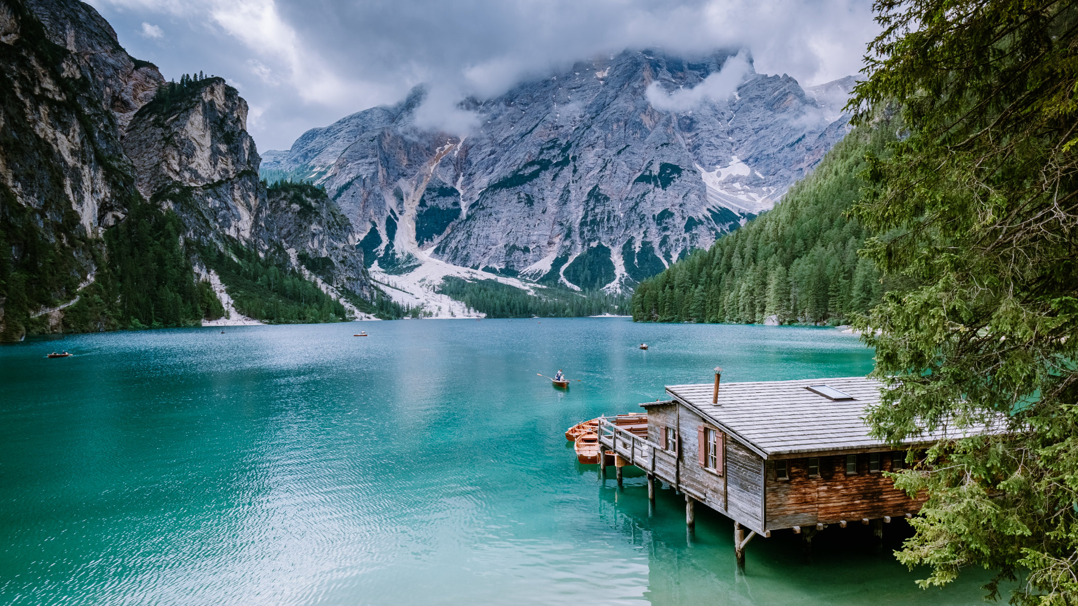 The lake Braies 
