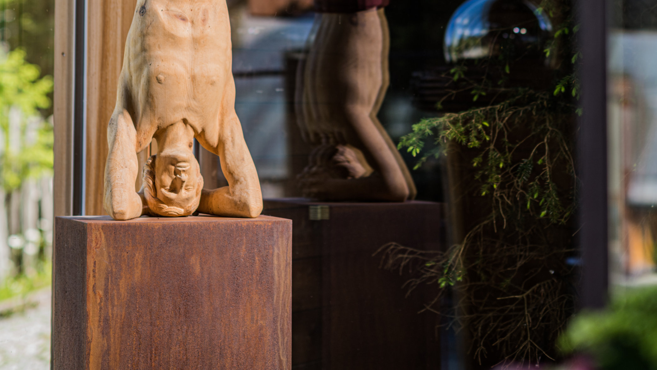 The entrance of the Berghotel