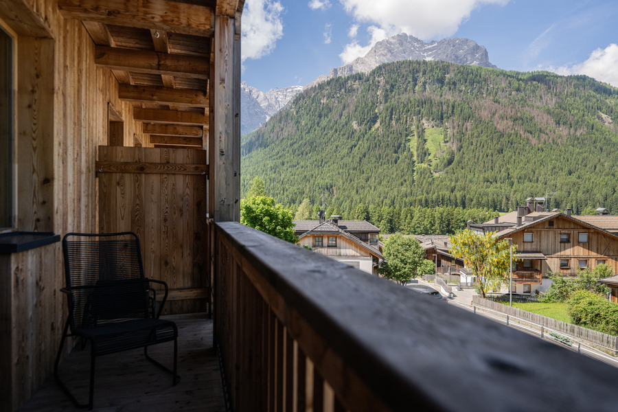 Zirbenappartement Sonnenuntergang