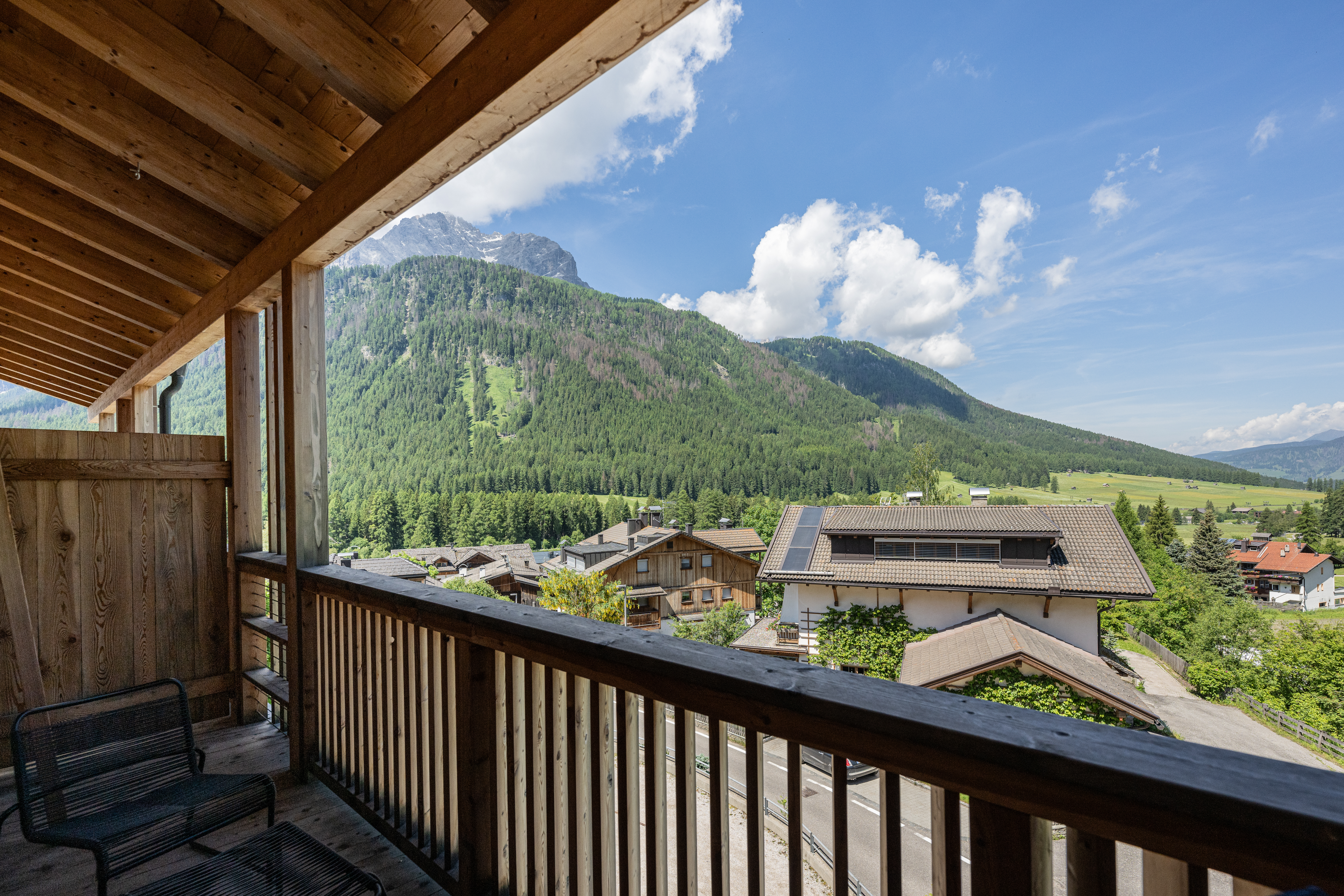 Zirbenappartement Sonnenuntergang