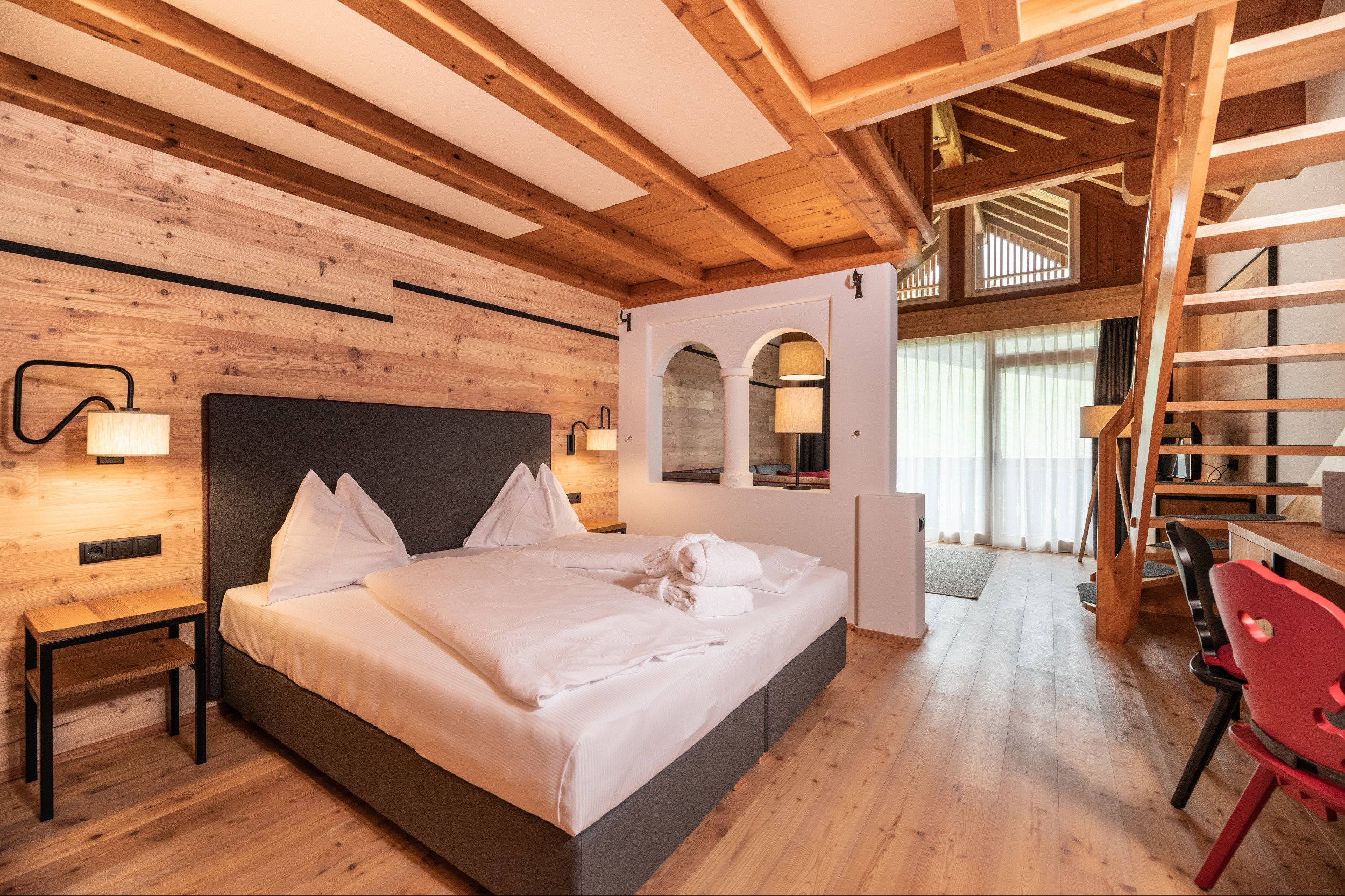 Spacious family rooms