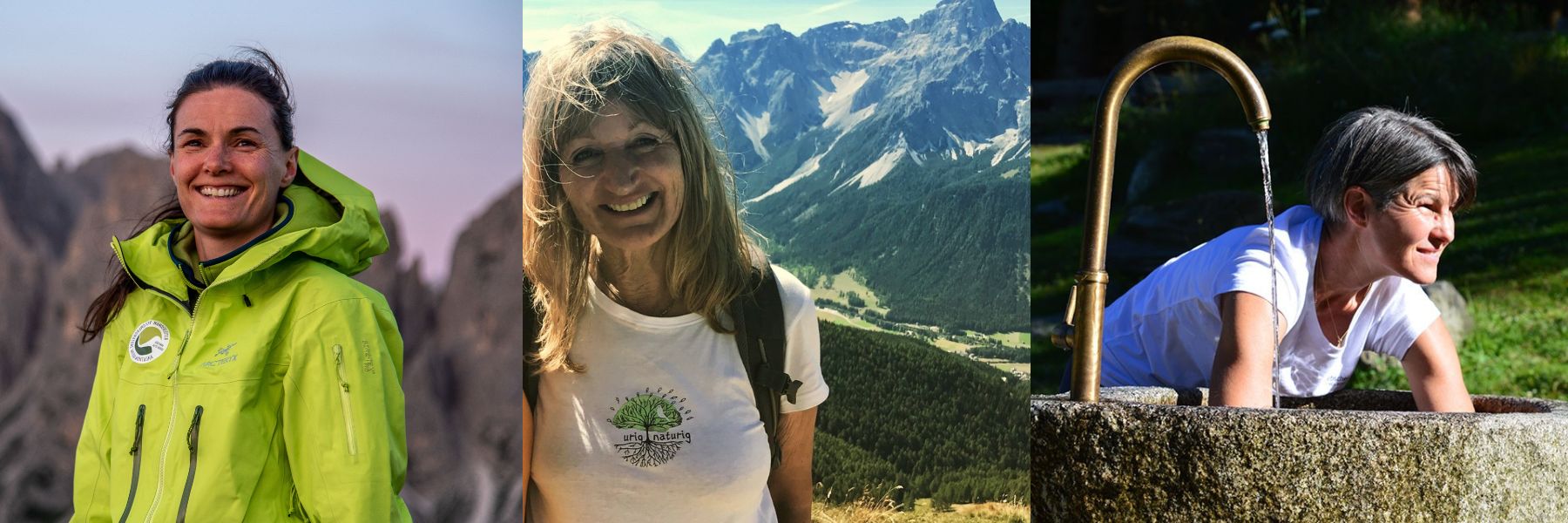 Unsere Wanderführer - Elisabeth, Veronika & Anna