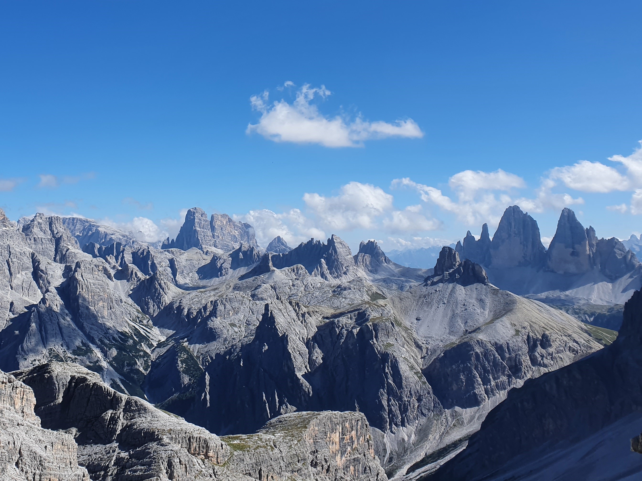 Wanderung auf die Lückelescharte 2.545 m und auf den Hochebenkofel
