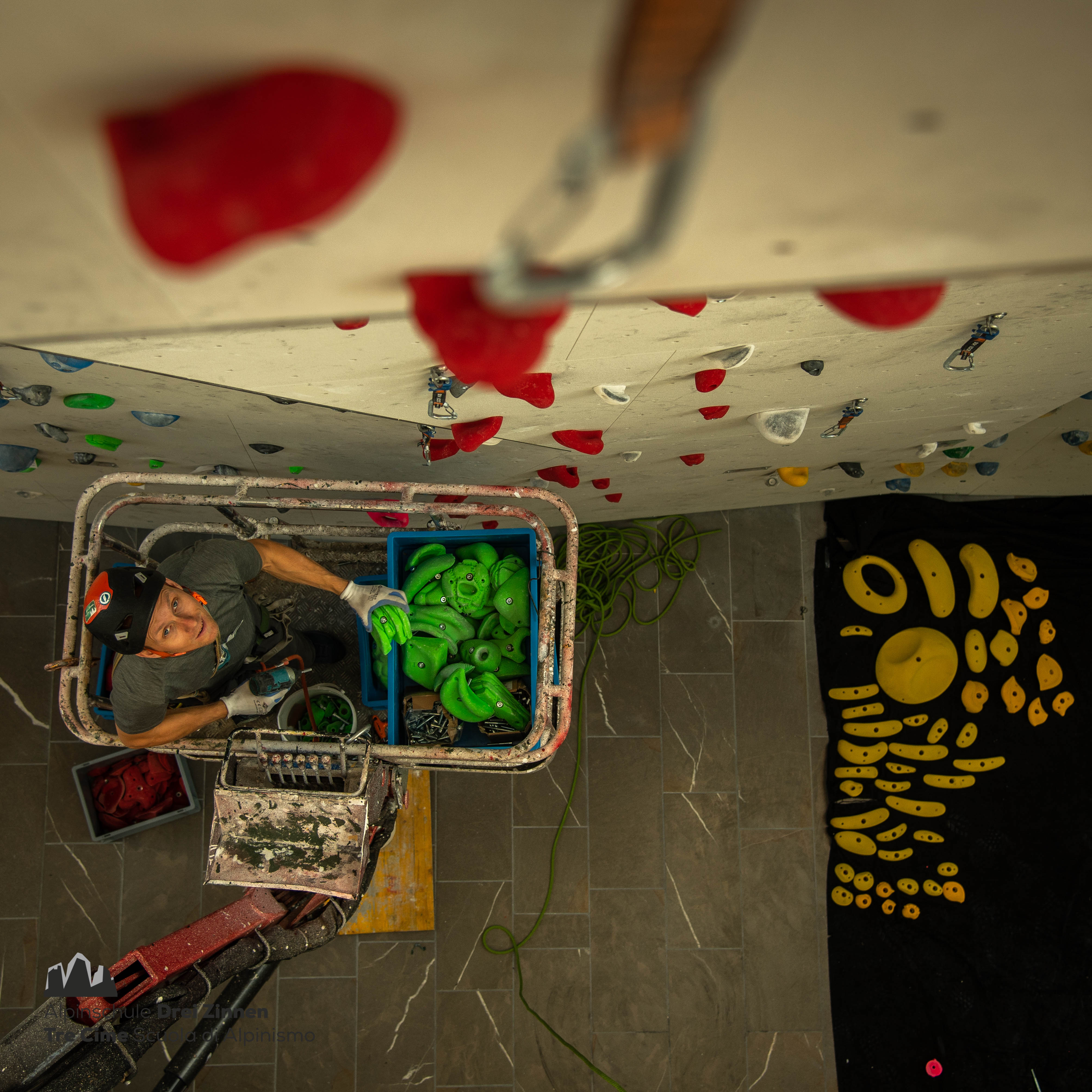 Indoor climbing hall Dolomiten Arena in Sesto