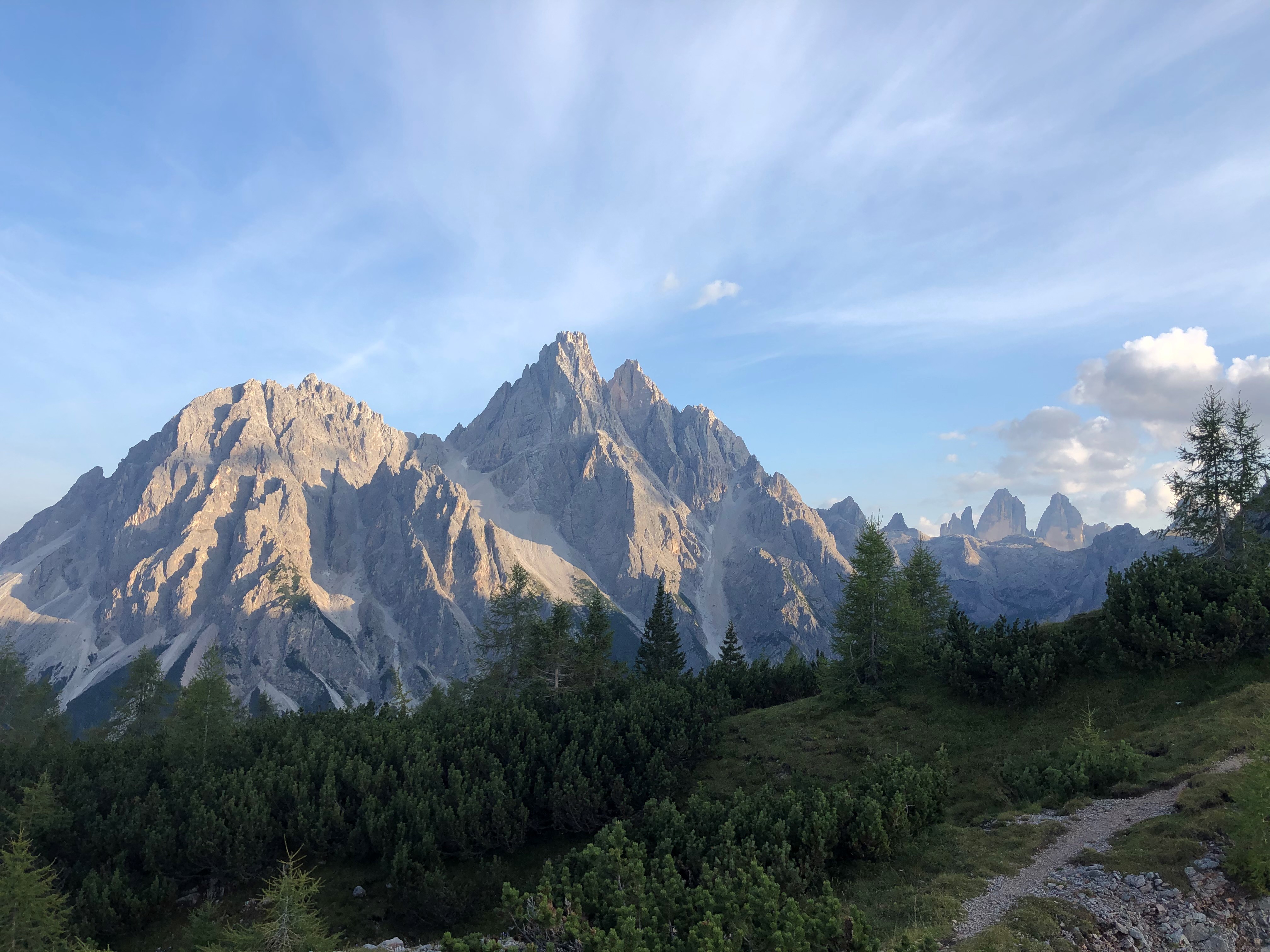 Hiking tour to the little rocca of the Baranci peak (Haunoldköpfe)