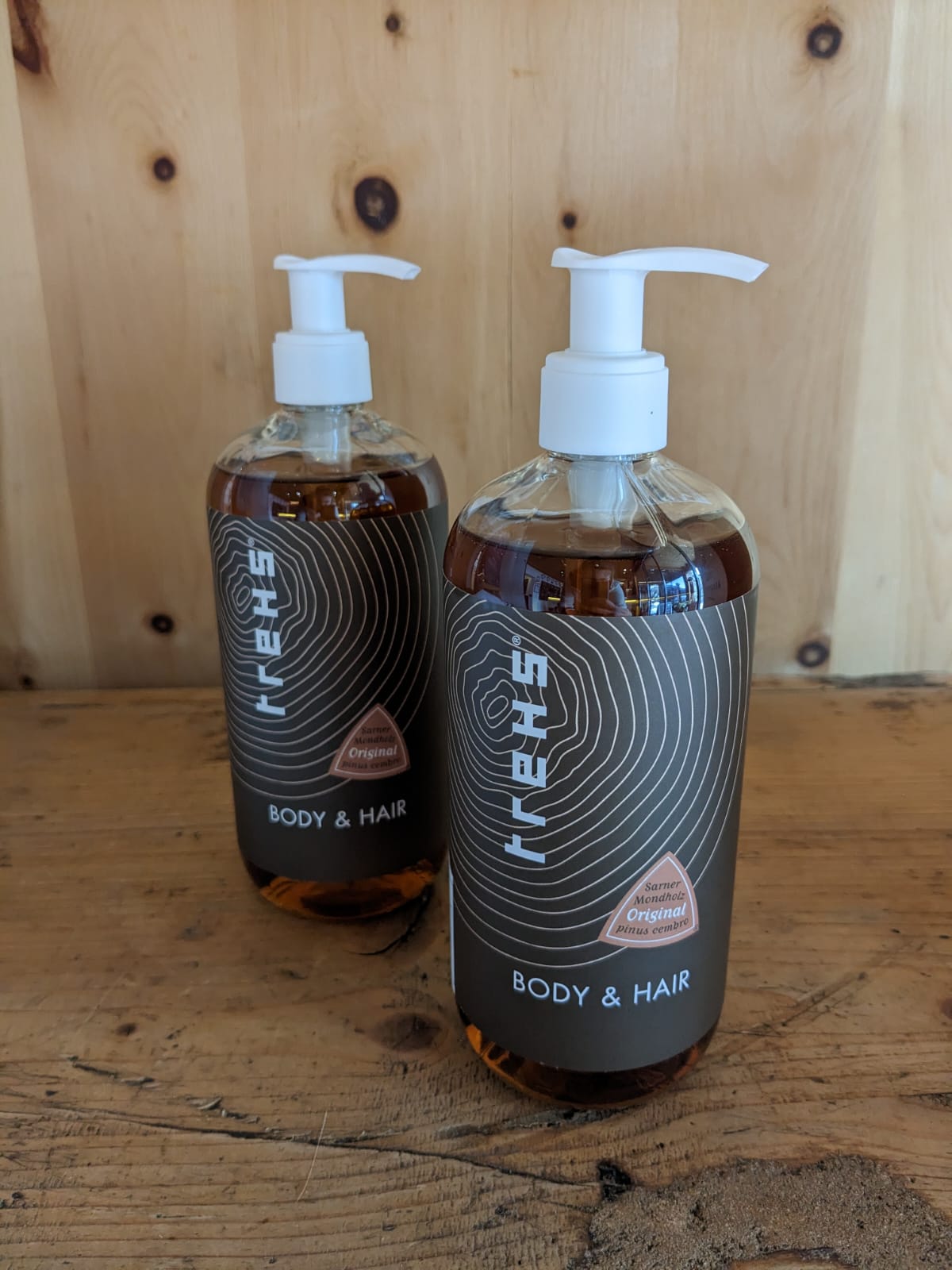 Duschgel "Body & Hair"  Saner Mondholz