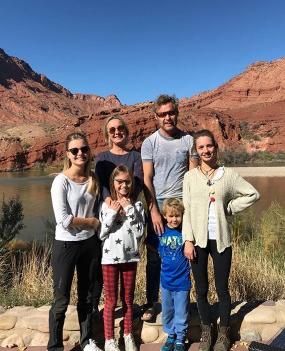 Walter con famiglia